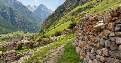 Достопримечательность село Верхняя Балкария